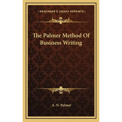 The Palmer Method Of Business Writing