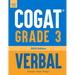 COGAT Grade 3 Verbal: 3 Practice Tests - Level 9