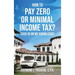 How To Pay Zero or Minimal Income Tax?: Cash in on My Knowledge!