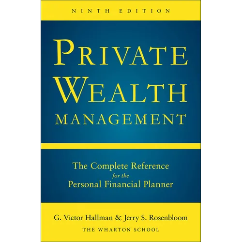 Private Wealth Mangement 9th Ed (Pb)