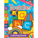 Toddler Coloring Book Ages 1-3: Fun, first alphabet abc preschool activity workbook, kindergarten, early learning, letter tracing