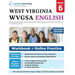 West Virginia General Summative Assessment Test Prep: Grade 6 English Language Arts Literacy (ELA) Practice Workbook and Full-length Online Assessment