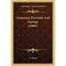 Armenian Proverbs And Sayings (1889)