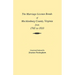 Marriages of Mecklenburg County [Virginia] from 1765 to 1810