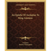 An Epistle Of Asclepius To King Ammon