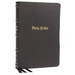 KJV Holy Bible: Large Print Thinline, Black Genuine Leather, Red Letter, Comfort Print: King James Version