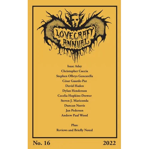 Lovecraft Annual No. 16 (2022)