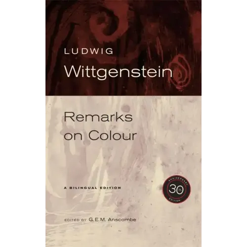 Remarks on Colour, 30th Anniversary Edition