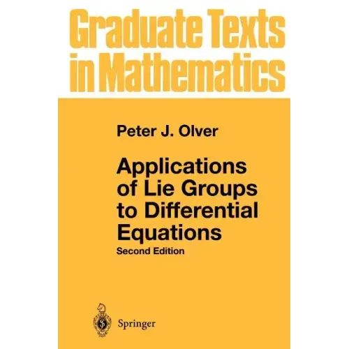 Applications of Lie Groups to Differential Equations