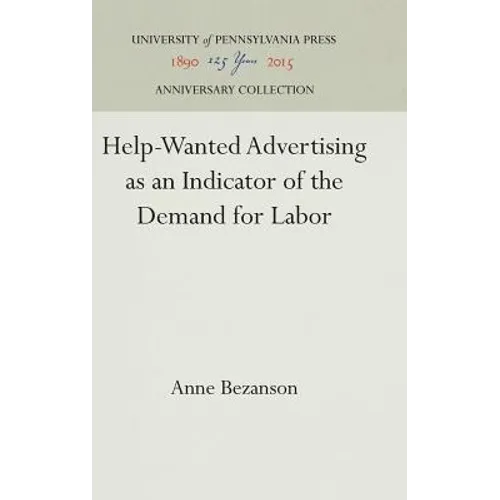 Help-Wanted Advertising as an Indicator of the Demand for Labor