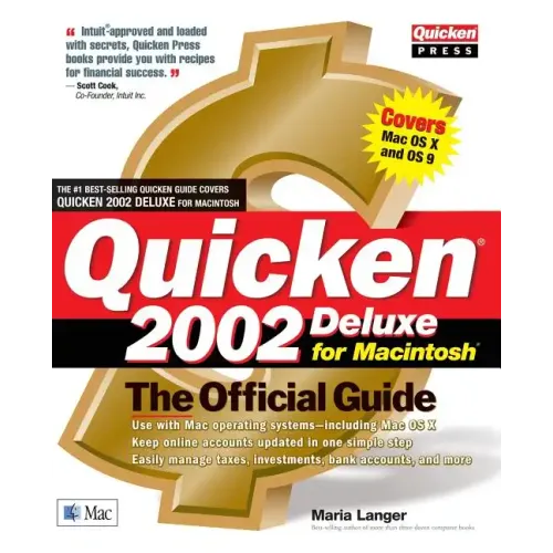 Quicken 2002 Deluxe for Macintosh: The Official Guide
