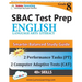 SBAC Test Prep: Grade 8 English Language Arts Literacy (ELA) Common Core Practice Book and Full-length Online Assessments: Smarter Balanced Study Guid