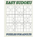Easy Sudoku Puzzles for Adults: Large-print easy sudoku puzzles for adults puzzle book with 50 games to enjoy