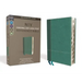 NIV, Personal Size Reference Bible, Large Print, Imitation Leather, Blue, Indexed, Red Letter Edition, Comfort Print