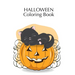 Halloween Coloring Book: Halloween coloring book with Fantasy Creatures for Preschool, Ages 2-4, With: Monsters Candy Werewolfs