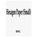 Hexagon Paper (Small): 100 Pages 8.5" X 11"