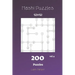 Hashi Puzzles - 200 Puzzles 12x12 vol.4