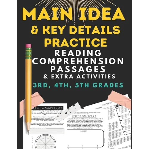 Main Idea and key details practice: READING COMPREHENSION PASSAGES & EXTRA ACTIVITIES 3rd, 4th & 5th grade