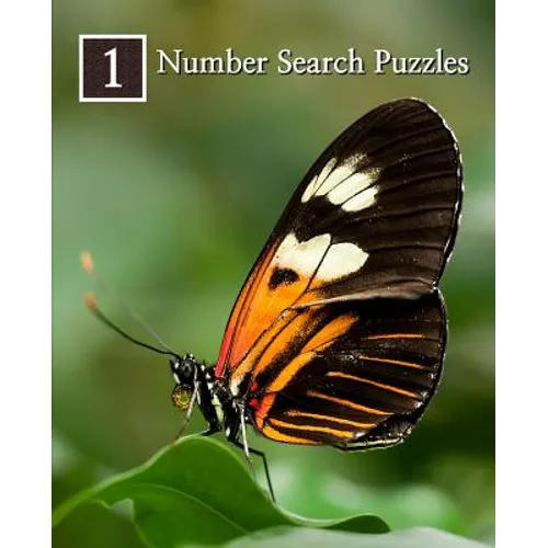 Number Search Puzzles 1: 100 Elegant Puzzles in Large Print