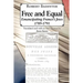 Free and Equal.... Emancipating France's Jews 1789-1791
