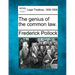The Genius of the Common Law.