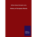 History of European Morals