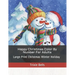 Happy Christmas Color By Number For Adults: Large Print Christmas Winter Holiday
