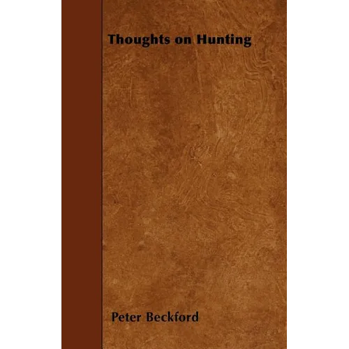 Thoughts on Hunting