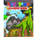 ABC Dino Coloring Book: Alphabet Abc Dinosaur Coloring Book For Kids Ages 4-8