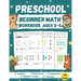Preschool Beginner Math Workbook Ages 2 to 5: Addition, Subtraction, Tracing Numbers, Coloring, and More! Worksheets (Kids Math Activity Books) Kinder