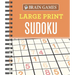Brain Games - Large Print Sudoku (Orange)