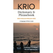 Krio-English/English-Krio Dictionary & Phrasebook