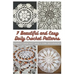 7 Beautiful and Easy Doily Crochet Patterns: Simple Crochet Doily for Beginners