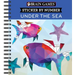 Brain Games - Sticker by Number: Under the Sea - 2 Books in 1 (42 Images to Sticker)