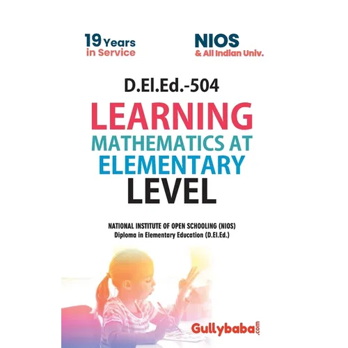 D.El.Ed.-504 Learning Mathematics at Elementary Level