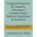Virginia Property & Casualty Insurance License Exam Review Questions & Answers