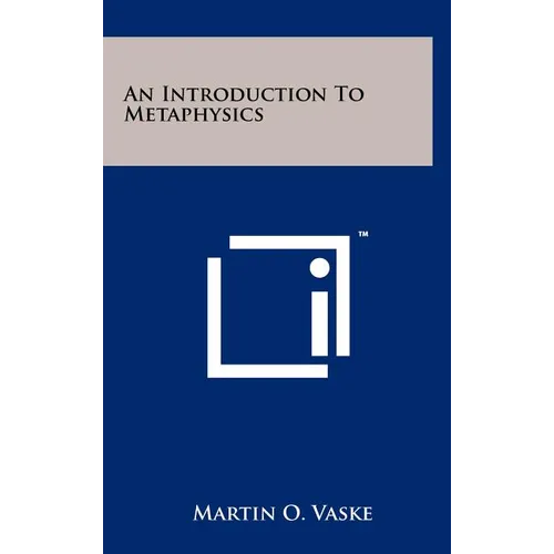 An Introduction To Metaphysics