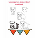 Draw Panda In Just Five steps.Kindergarten Homeschool Workbook: Learn Drawing Step by Step With Our New 100 Page Homeschool Workbook.Made Drawing Easy