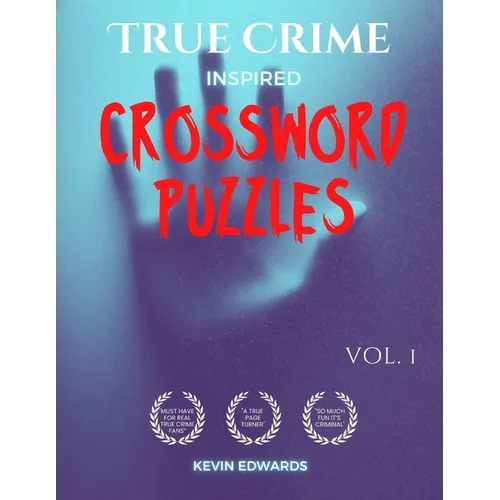 True Crime Inspired Crossword Puzzle Book for Adults