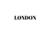 London: Hardcover White Decorative Book for Decorating Shelves, Coffee Tables, Home Decor, Stylish World Fashion Cities Design