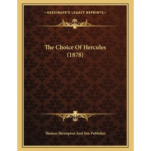 The Choice Of Hercules (1878)