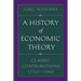 A History of Economic Theory: Classic Contributions, 1720-1980