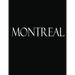 Montreal: Black and White Decorative Book to Stack Together on Coffee Tables, Bookshelves and Interior Design - Add Bookish Char
