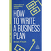 How to Write a Business Plan: Win Backing and Support for Your Ideas and Ventures