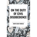On the Duty of Civil Disobedience