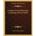 Complete Occult Philosophy Containing All Four Books