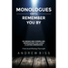 Monologues They'll Remember You By: 80 Unique and Compelling Monologues That Leave a Lasting Impression