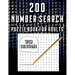 200 Number Search Puzzle Book For Adults: Big PuzzleBook Find Numbers For Adults And Seniors Large Print, Gifts For Father / Mother / Grandpa / Grandm