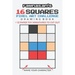 16 Squares Pixel Art Challenge Drawing Book: 4x4 Grid Templates 12 Paper Toy Miniatures To Cut Out