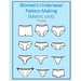 Women's Underwear Pattern Making (Metric unit)